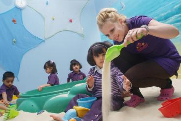 Exploring Sand Play